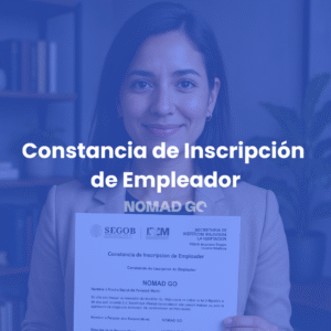 Constancia de inscripción de empleador