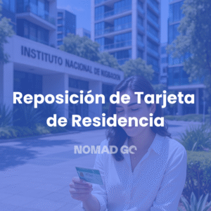 Reposición de tarjeta de residencia