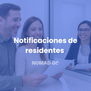 Notificaciones para residentes