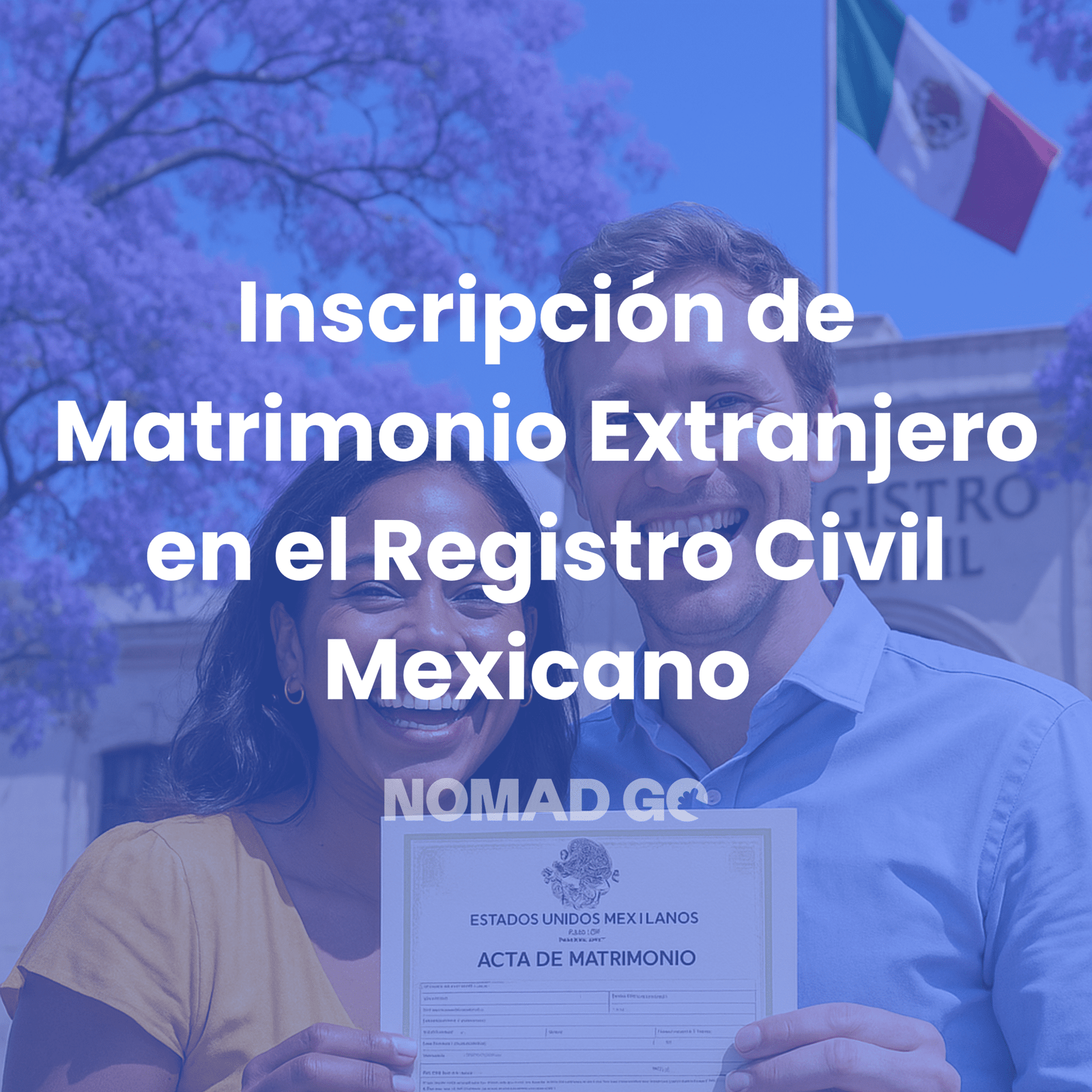 Inscripción de Matrimonio Extranjero en el Registro Civil Mexicano
