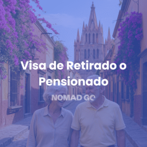 Visa de residente permanente como retirados o pensionado